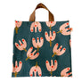 Big Pink Pixie Simple Tote with Leather Handles