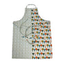 Special Edition Retro Tulips & Basket Weave Adjustable Apron