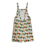 Retro Flowers Three Pocket Apron