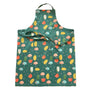 Fruits and Veggies on Teal Adjustable Apron