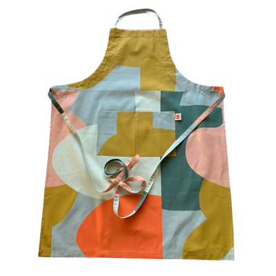 Bunny Collage Adjustable Apron