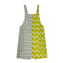 Sunshine Yellow Florals & Basket Weave Special Edition Three Pocket Apron