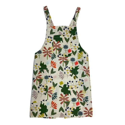 Enchanted Garden Beige Three Pocket Apron