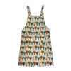 Retro Flowers Three Pocket Apron