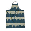 Navy Abstract Adjustable Apron