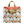 Spring Pop Trees Simple Tote with Leather Handles
