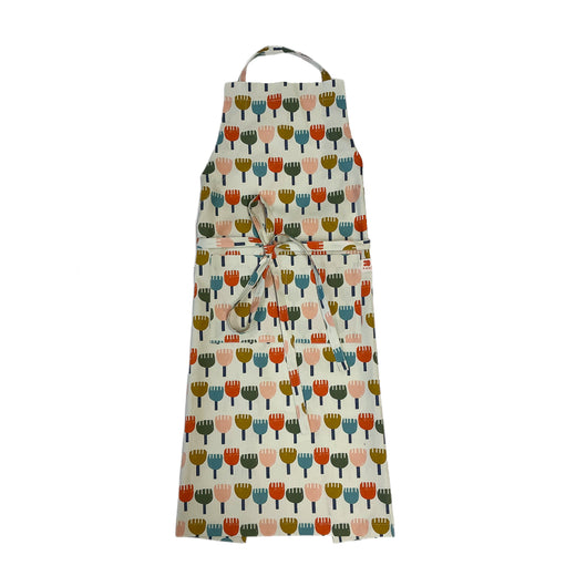 Retro Tulips Adjustable Apron