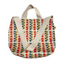 Summer Blanket Gusset Bag with Cotton Twill Handles