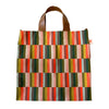 Deco Stripes Simple Tote with Leather Handles