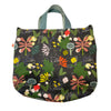 Enchanted Garden Gusset Bag with Leather Handles