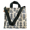 Sculptural  Simple Tote with Cotton Twill Handles