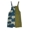 Navy Abstract & Stripes Special Edition Three Pocket Apron