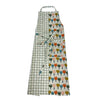 Special Edition Retro Tulips & Basket Weave Adjustable Apron