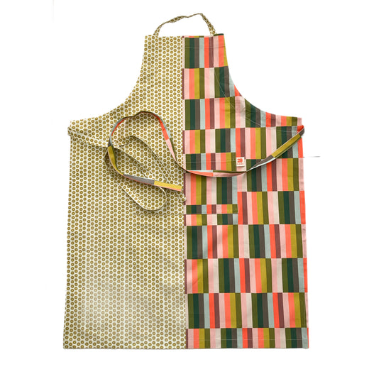 Deco Stripes & Dots Adjustable Apron