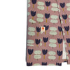Dusty Rose Flowers Three Pocket Apron
