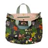 Enchanted Garden Gusset Bag with Leather Handles