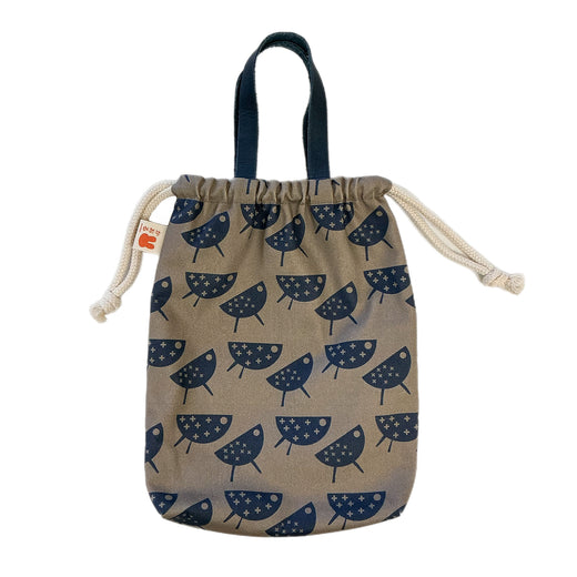 Critters Cinched Bag with Leather Handles