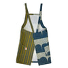 Navy Abstract & Stripes Special Edition Three Pocket Apron