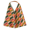 Deco Stripes Triangle Shopper