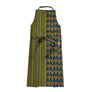 Special Edition Retro Flowers on Navy + Stripes Adjustable Apron