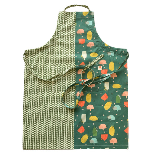 Fruits & Veggies + Dots Adjustable Apron