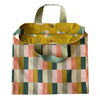 Cool Checks Simple Tote with Leather Handles