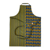 Special Edition Retro Flowers on Navy + Stripes Adjustable Apron