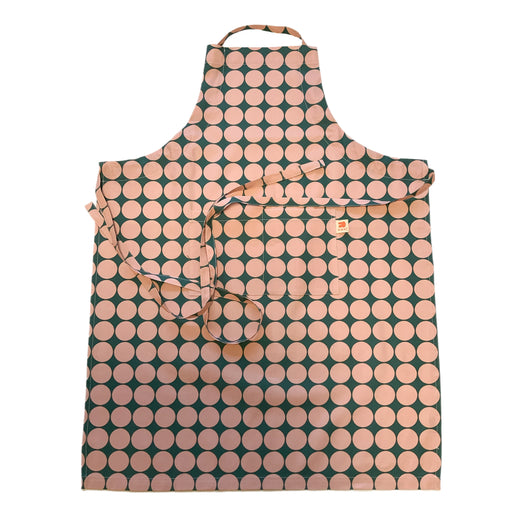 Pink Dot Adjustable Apron