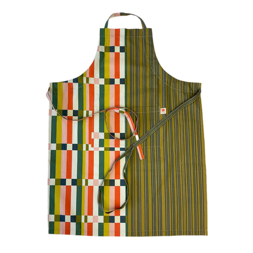 Special Edition Retro Checks & Stripes Adjustable Apron