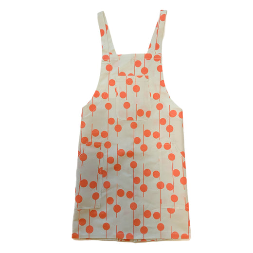Orange Puffs Three Pocket Apron