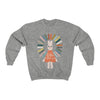 Bunny Colorwheel in Grey for Whim Local Crewneck Sweatshirt
